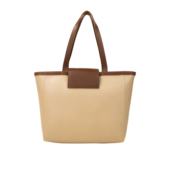 Mery Atelier Arlette Two-Tone Tote Bag