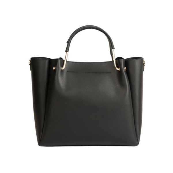 Mery Atelier Noire Luxe Structured Tote Bag